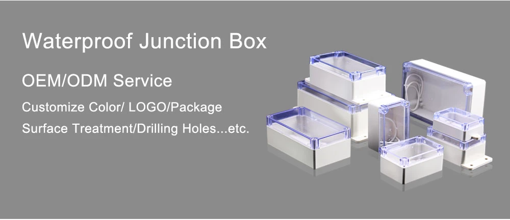 IP65 Junction Box Enclosure Plastic Housing Case